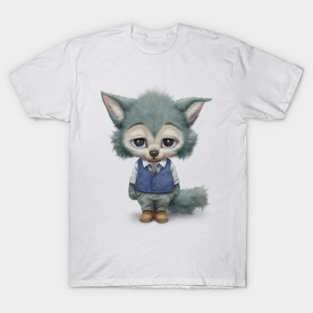 Chibi Legosi T-Shirt by silverfox5213